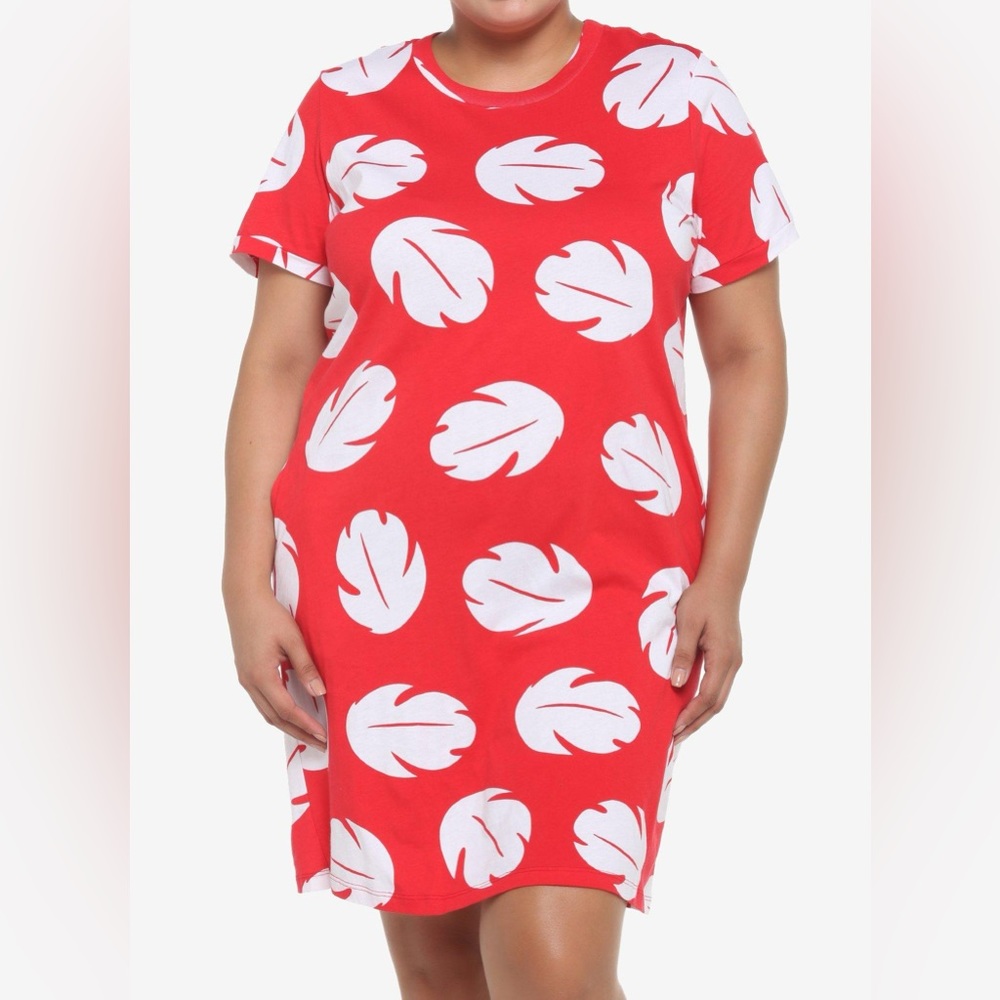 Disney Lilo & Stitch Tshirt dress plus size 2